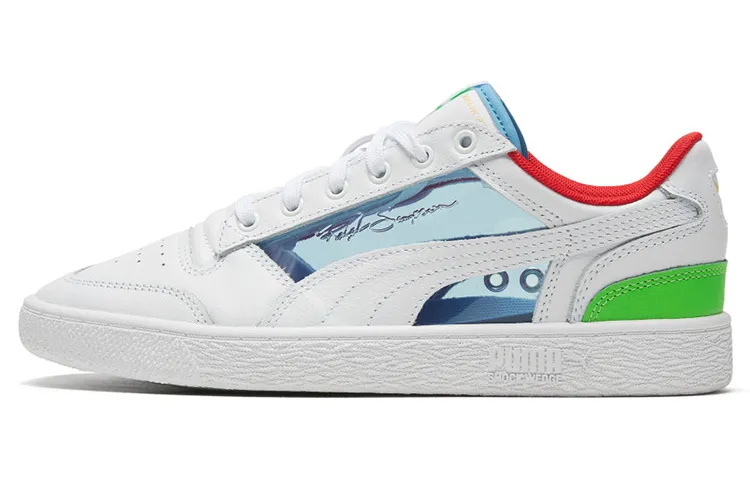 PUMA Ralph Sampson Lo Glass 'White/Blue/Green'