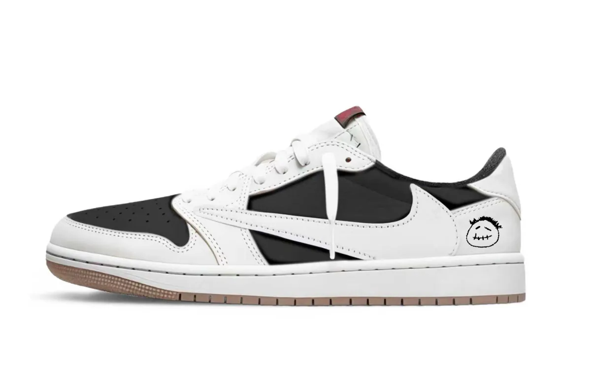 Travis Scott x Jordan Air Jordan 1 Travis Scott X AJ1 Collaboration 7.0 Abrasion Resistant Abrasion Resistant Low top