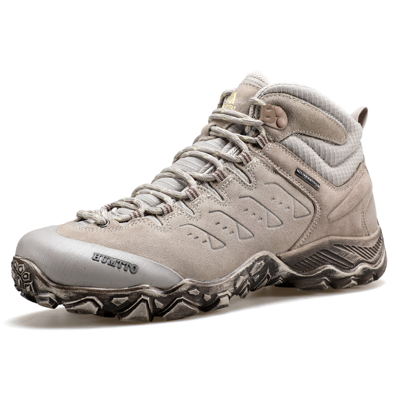 HUMTTO Coverage Support Rebound Coverage Support Rebound High top Mountaineering Shoes Women’s Sandstorm Yellow