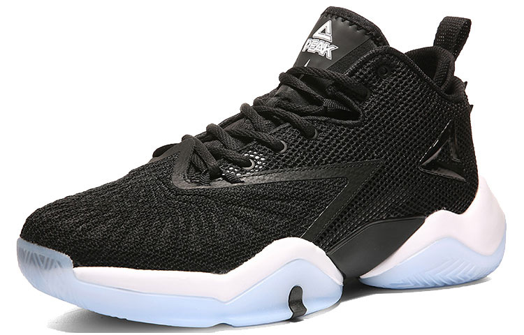 PEAK Tai Ji1.0 2020 Fabric Cushioning Slip Resistant Abrasion Resistant Low top Basketball Shoes Men’s Earth Black