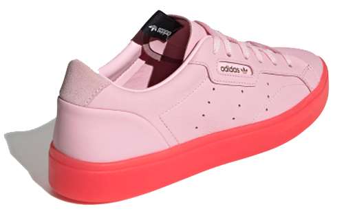 Женские кеды adidas originals Sleek (розовый) — фото 4