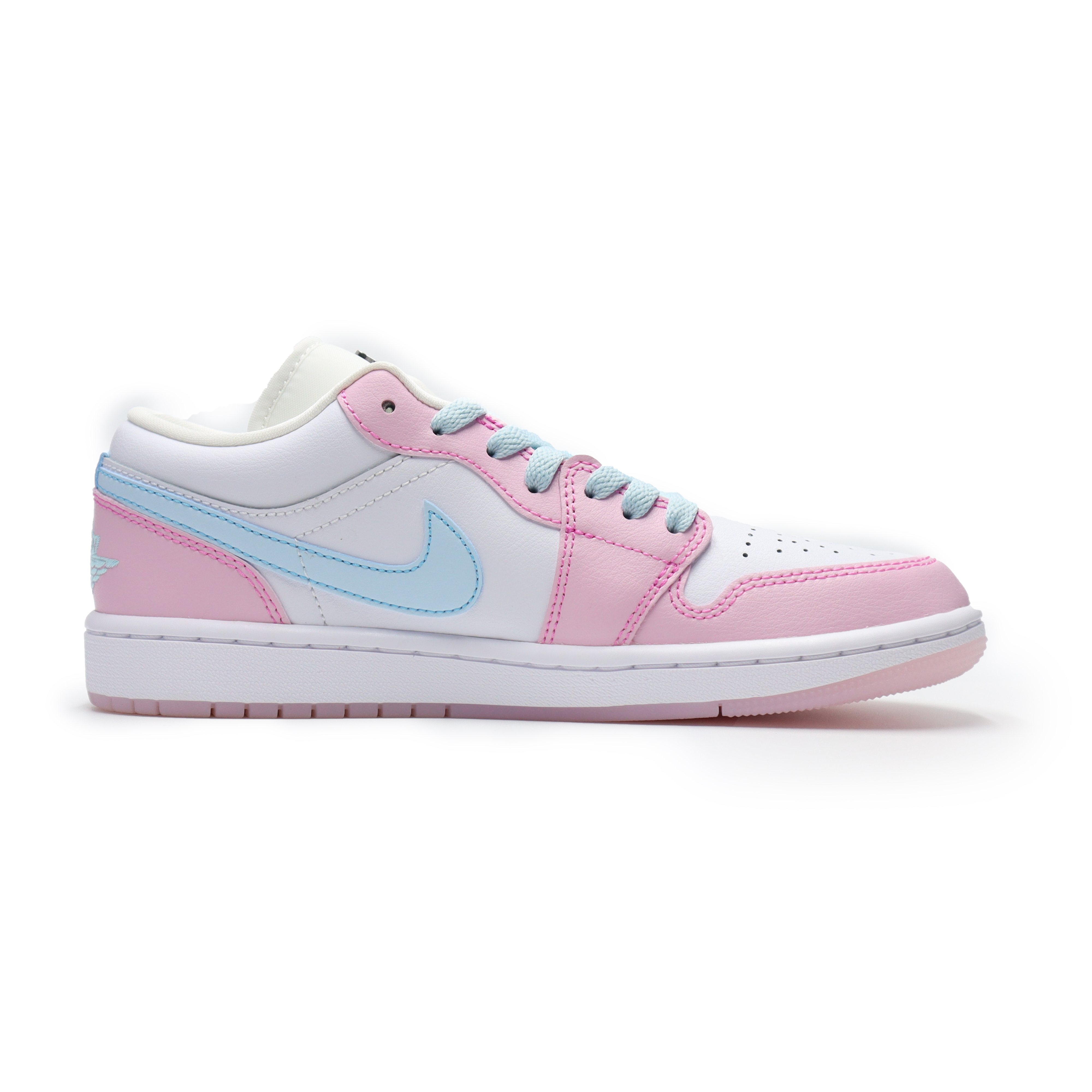 Jordan Air Jordan 1 Slip Resistant, Abrasion Resistant, Breathable, Lightweight Low top Vintage Basketball Shoes Unisex