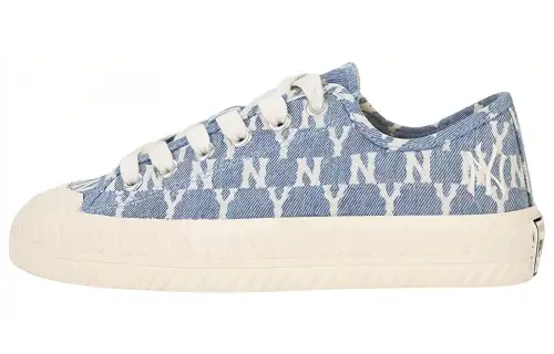 MLB Playball New York Yankees Casual Slip Resistant, Abrasion Resistant, Breathable, Lightweight Low top Canvas Shoes