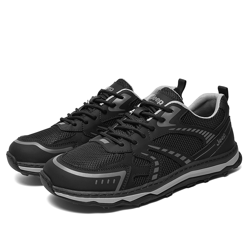Jeep Outdoor Casual Low top Hiking Shoes Men’s Black