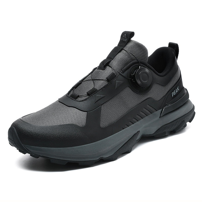 PEAK Taichi 7.0 Cushioning Slip Resistant Abrasion Resistant Low top Training Shoes Men’s Magnet Gray Black