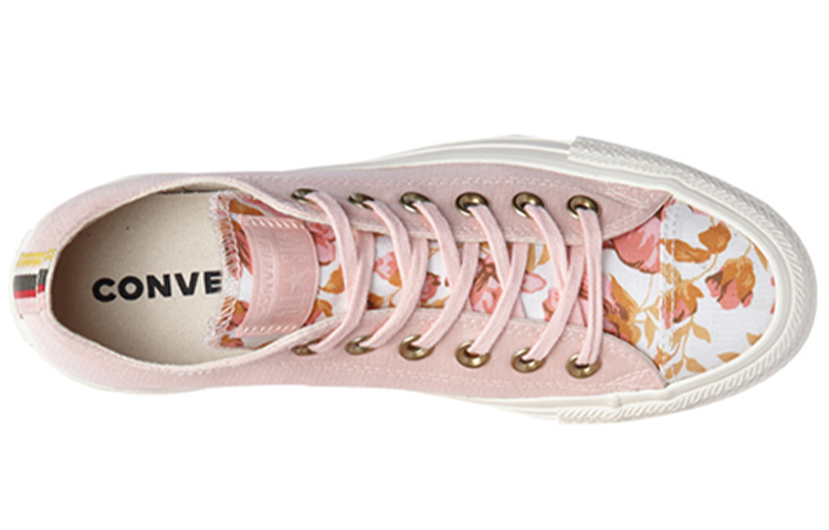 Женские кеды Converse Chuck Taylor All Star (бело-розовый) — Белый / розовый — фото 4