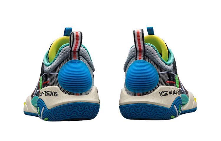 Li Ning All City 9 V1.5 Abrasion Resistant Slip Resistant Low top Performance Basketball Shoes Men’s Gray Black