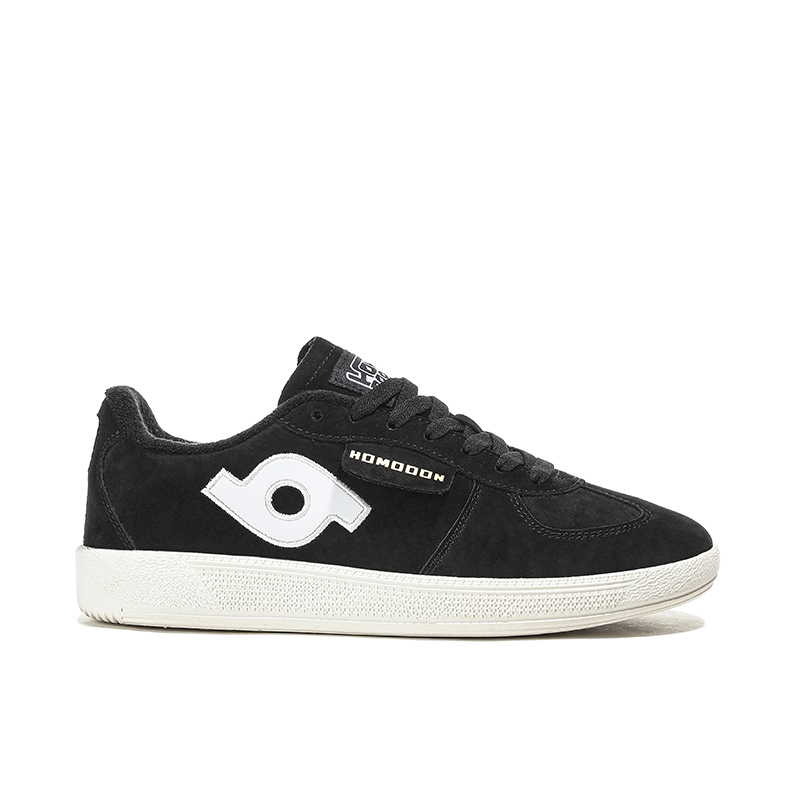 HOMDOON Slip Resistant Abrasion Resistant Low top Training Shoes Unisex Black
