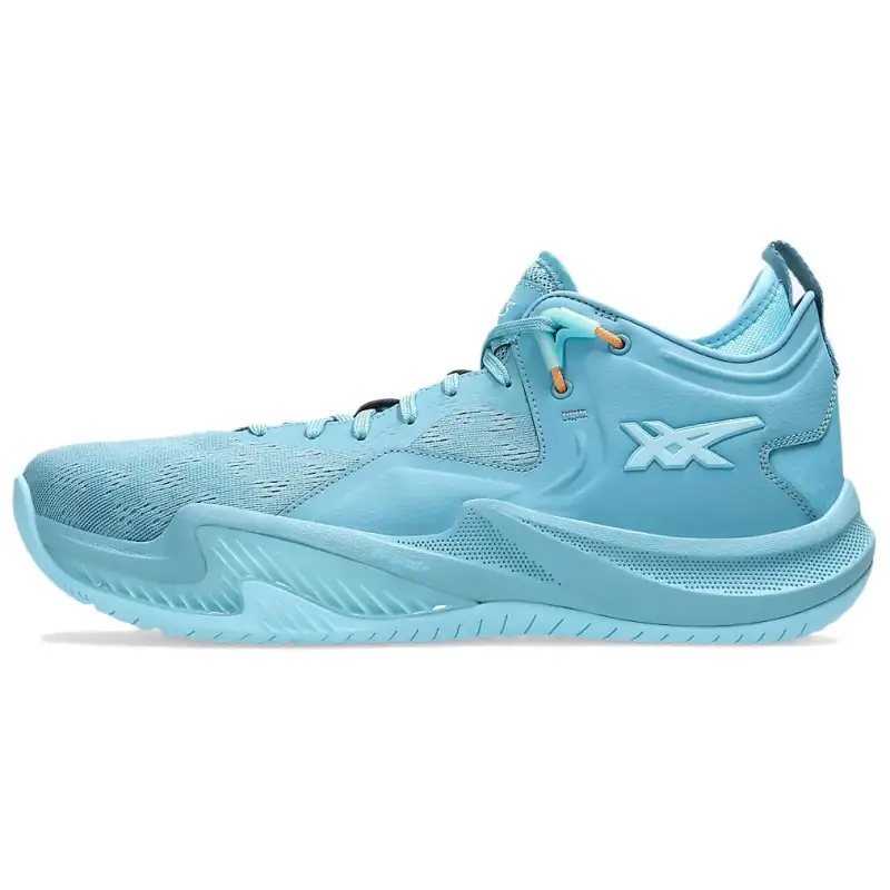 Asics Nova Surge 2 Low top Basketball Shoes Men's Blue Green