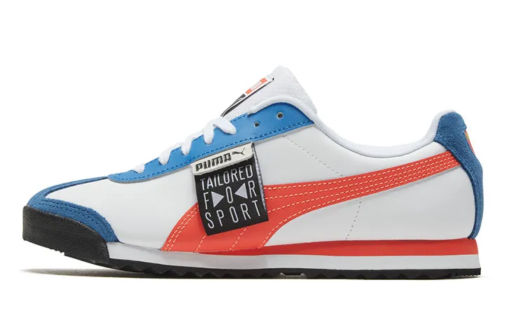 Puma Roma White Blue