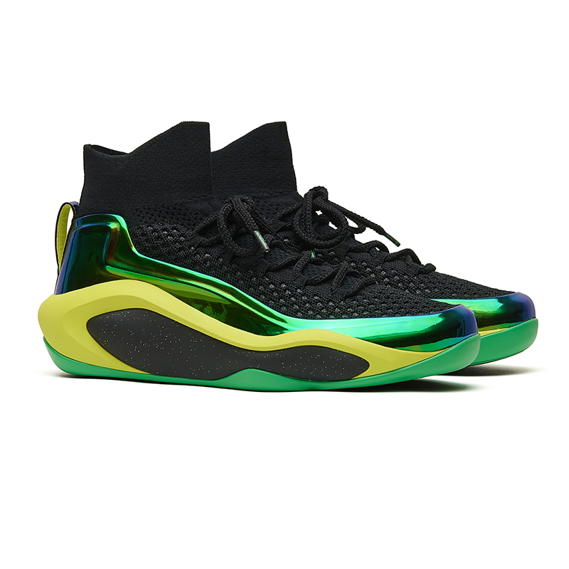 EQLZ EQUALIZER 247 Cushioning Support Abrasion Resistant Basketball Shoes Unisex Submarine Green