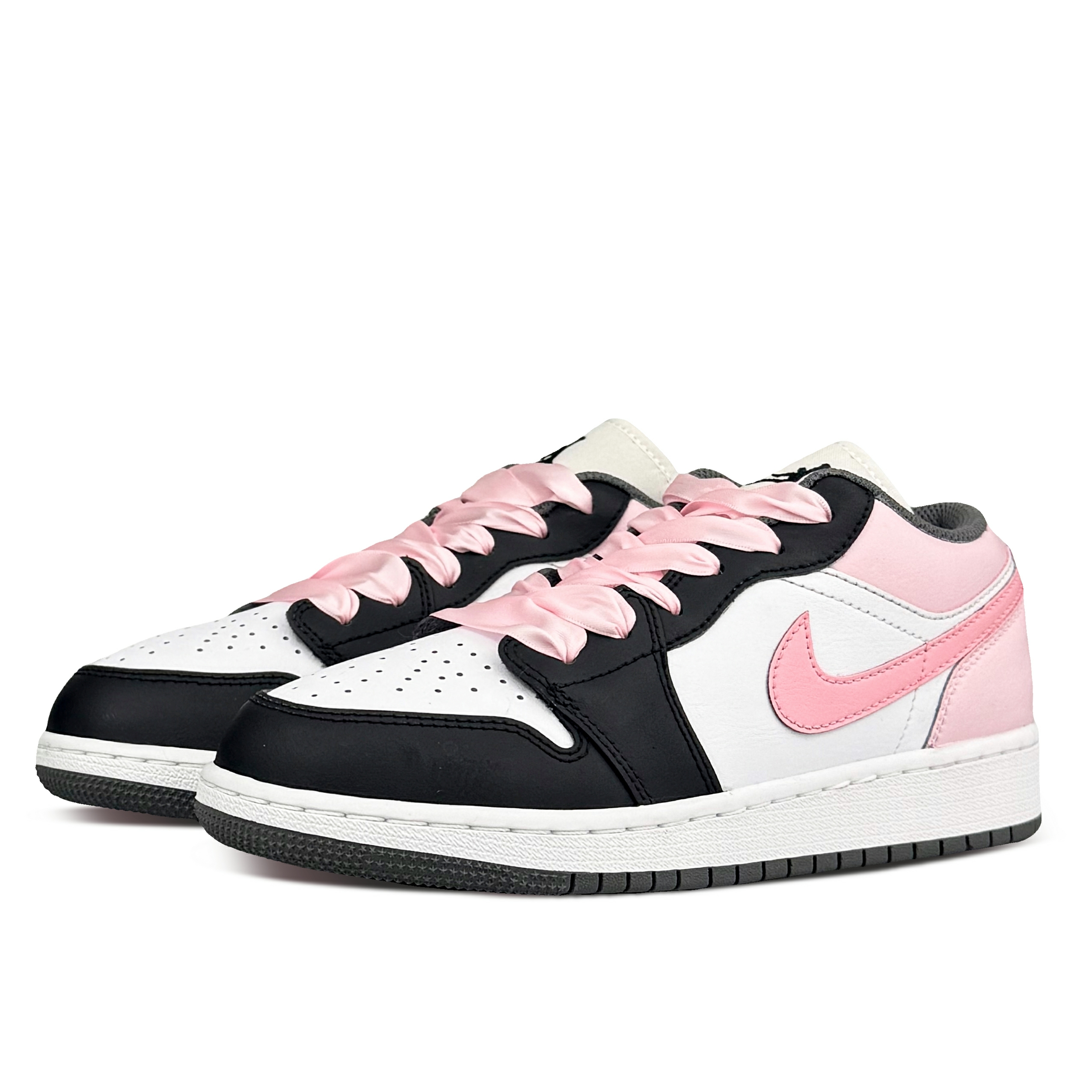 Jordan Air Jordan 1 Low top Vintage Basketball Shoes Women’s Strawberry Pink