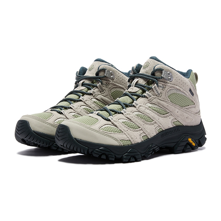 MERRELL MOAB 3 Mid top Mountaineering Shoes Men’s Coffee Green