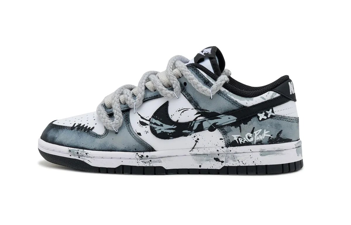 Nike Dunk Street Memories SAML Low top Skateboard Shoes Women's Dusty Blue