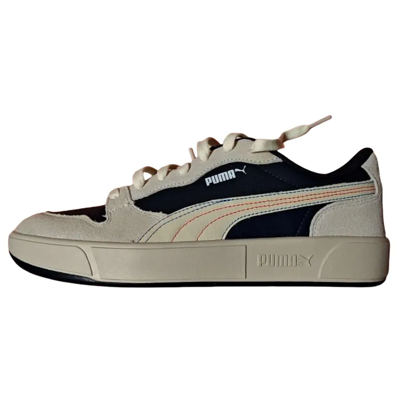 PUMA LX Court Abrasion Resistant Low top Skateboard Shoes Unisex Gray Blue