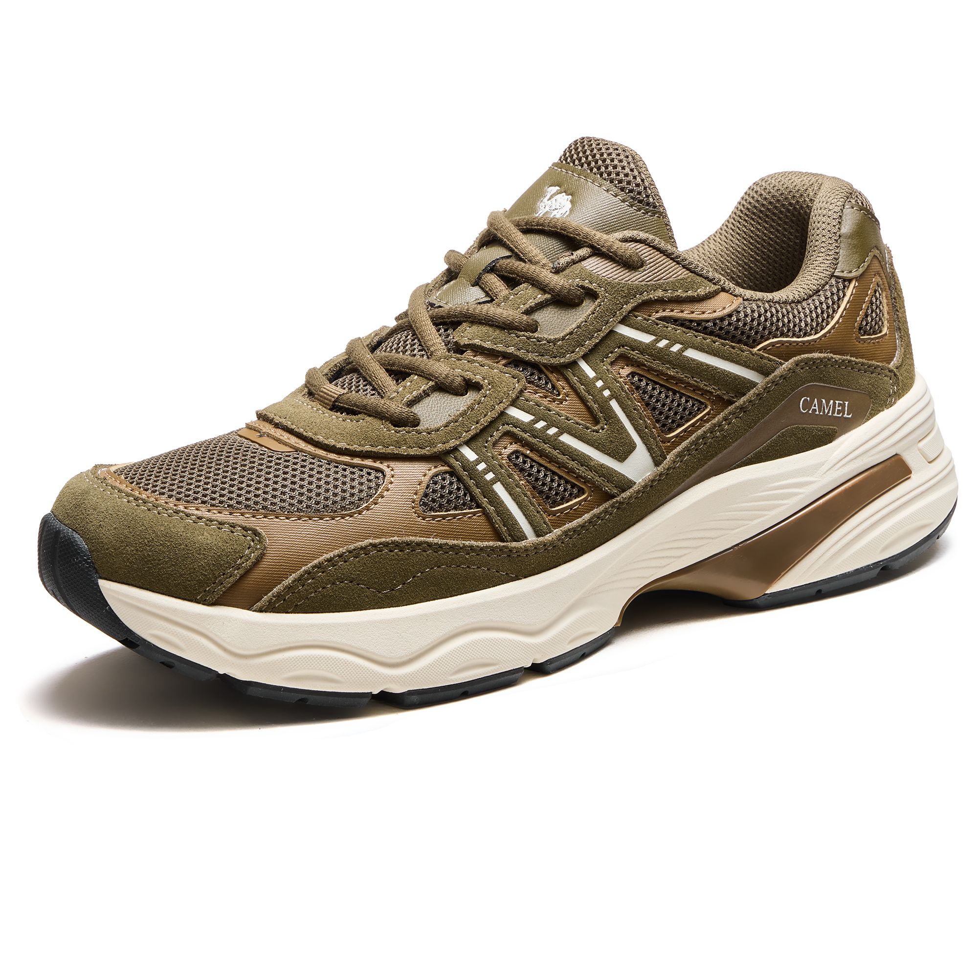 CAMEL Mountaineering Slip Resistant Abrasion Resistant Low top Hiking Shoes Men’s