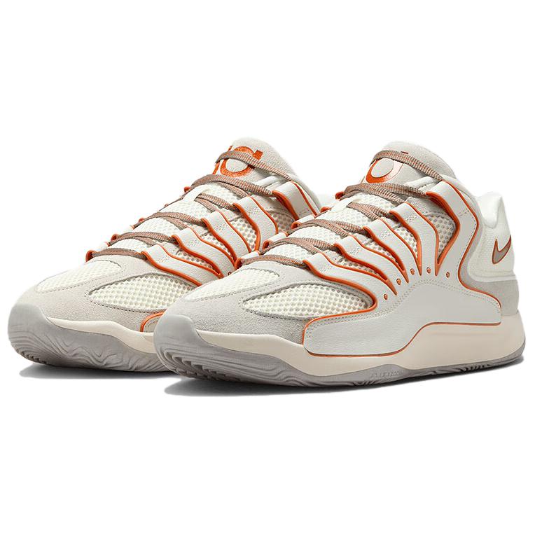 Nike KD 18 Low top Basketball Shoes Men's Ecru