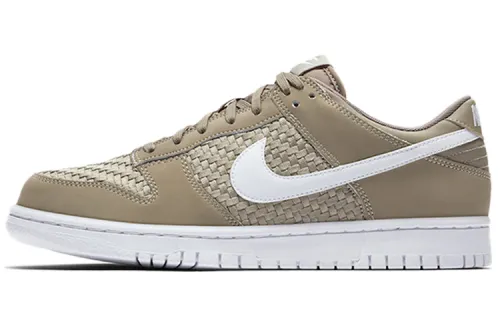 Nike Sb Dunk Low Woven Khaki White