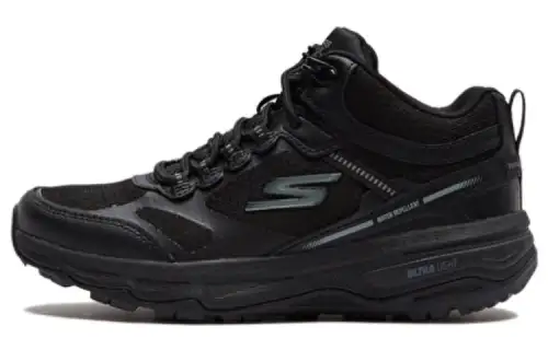 Skechers Go Run Trail Comfortable And Breathable Low top Outdoor Shoes Women's Black