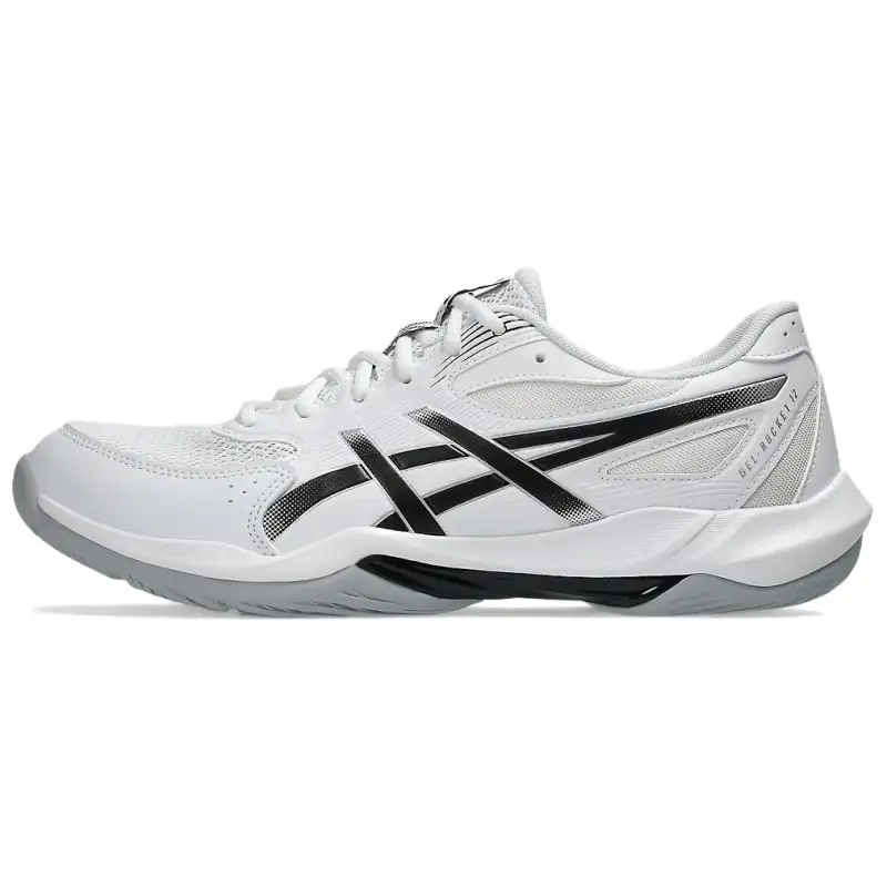 Asics GEL ROCKET 12 Artificial Leather Support Training Shoes Men's White