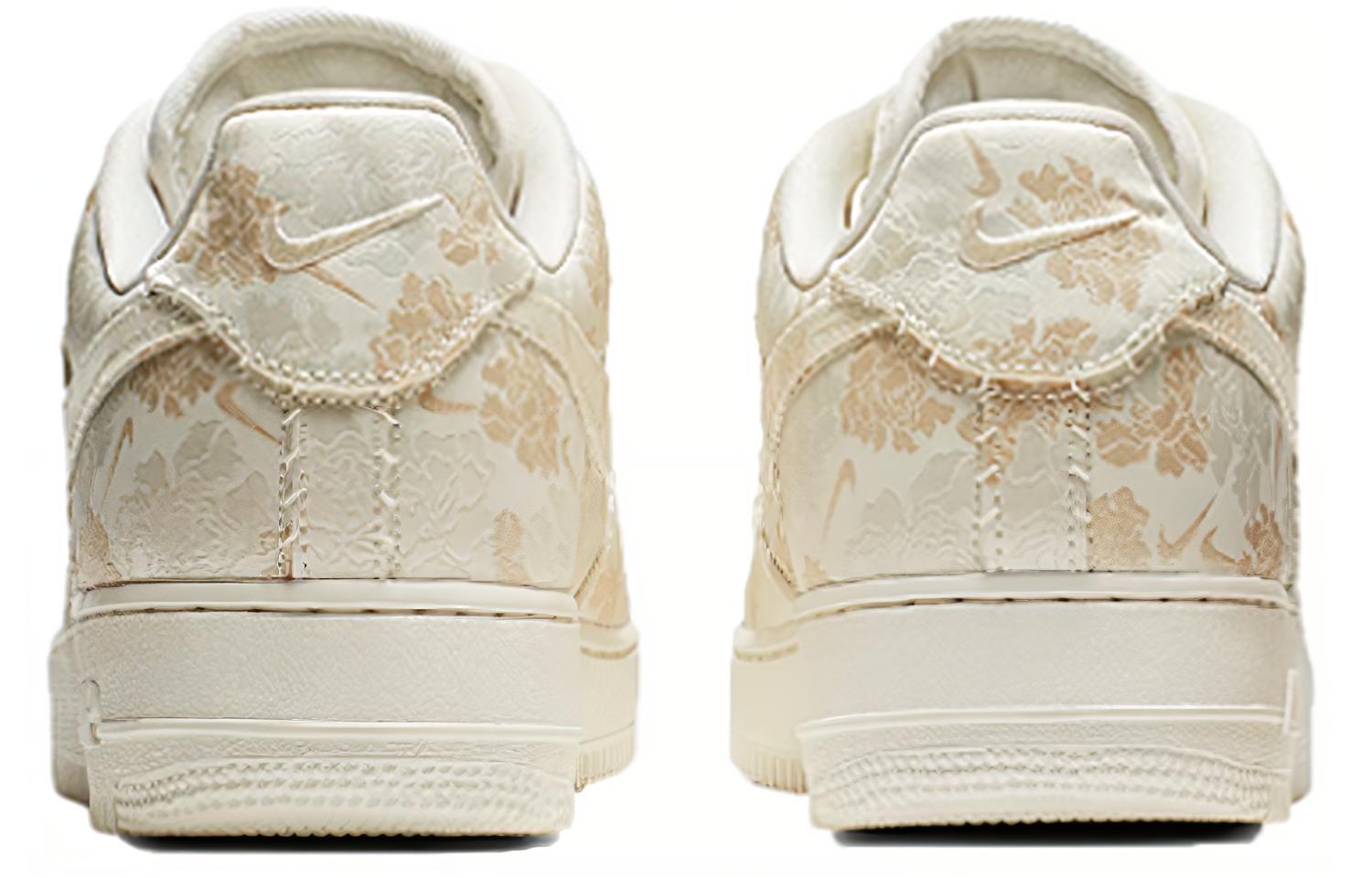 Унисекс кеды Nike Air Force 1 Premium (слоновая кость) — 象牙白 — фото 4