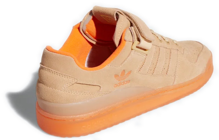 Кроссовки adidas originals FORUM Low (ярко-оранжевые) — Оранжевый — фото 4