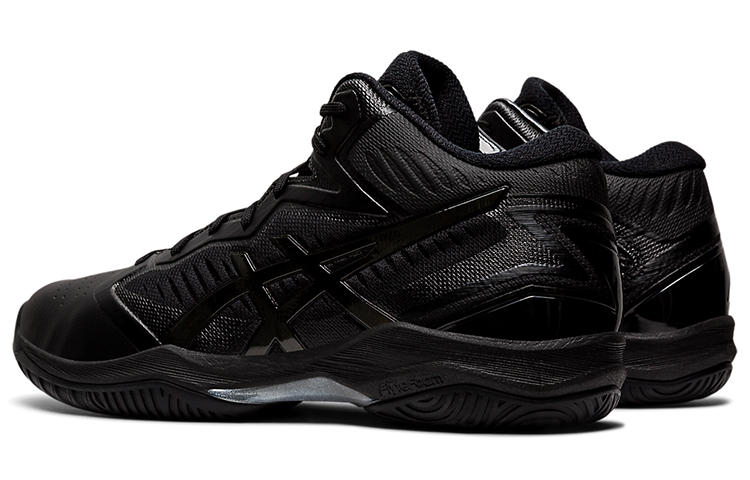 Мужские кроссовки ASICS Gel-Hoop V12 (угольно-черные) — 碳黑 — фото 4