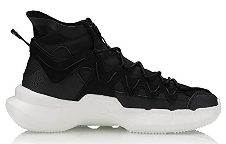Li Ning Essence 2.3 Slip Resistant Abrasion Resistant High top Vintage Basketball Shoes Women’s Black