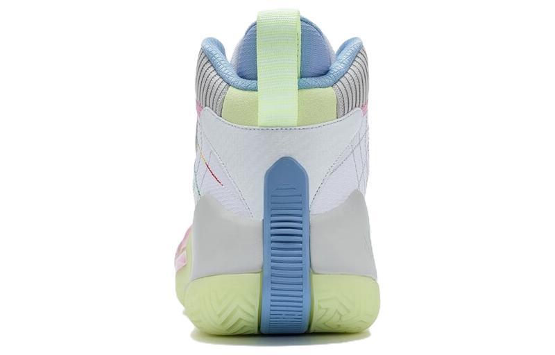 PEAK Fengji Blade Trail Synthetic Leather Cushioning Slip Resistant Abrasion Resistant Mid top Basketball Shoes Men’s