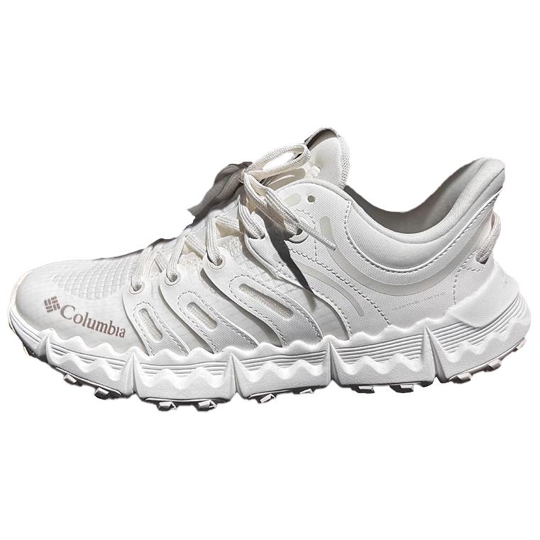 Columbia Fabric Cushioning Slip Resistant Abrasion Resistant Breathable Low top Hiking Shoes Women’s White