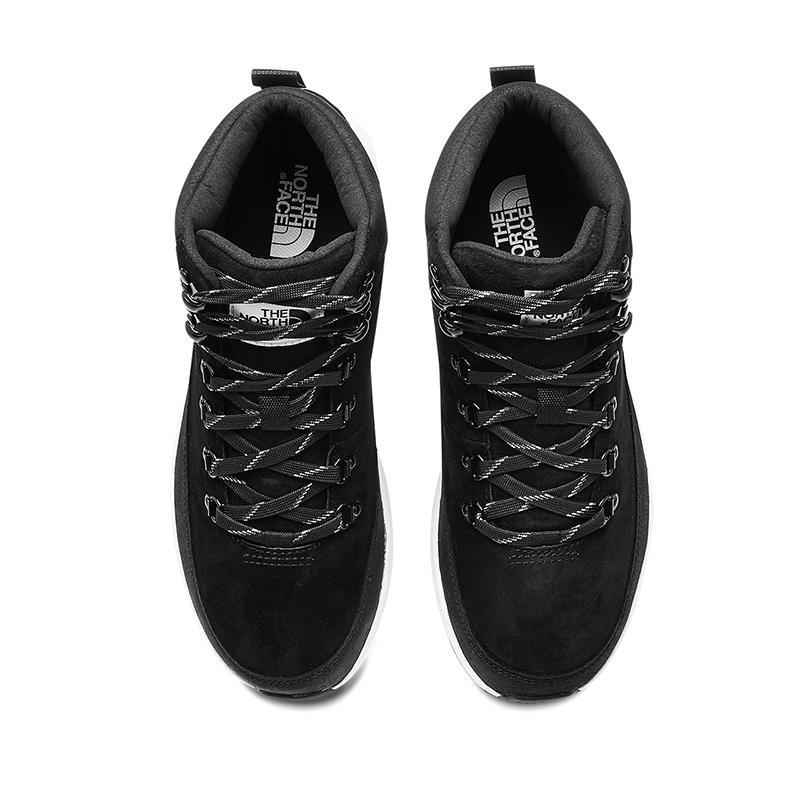 THE NORTH FACE Breathable Mid top Mountaineering & Hiking Shoes Men’s Black