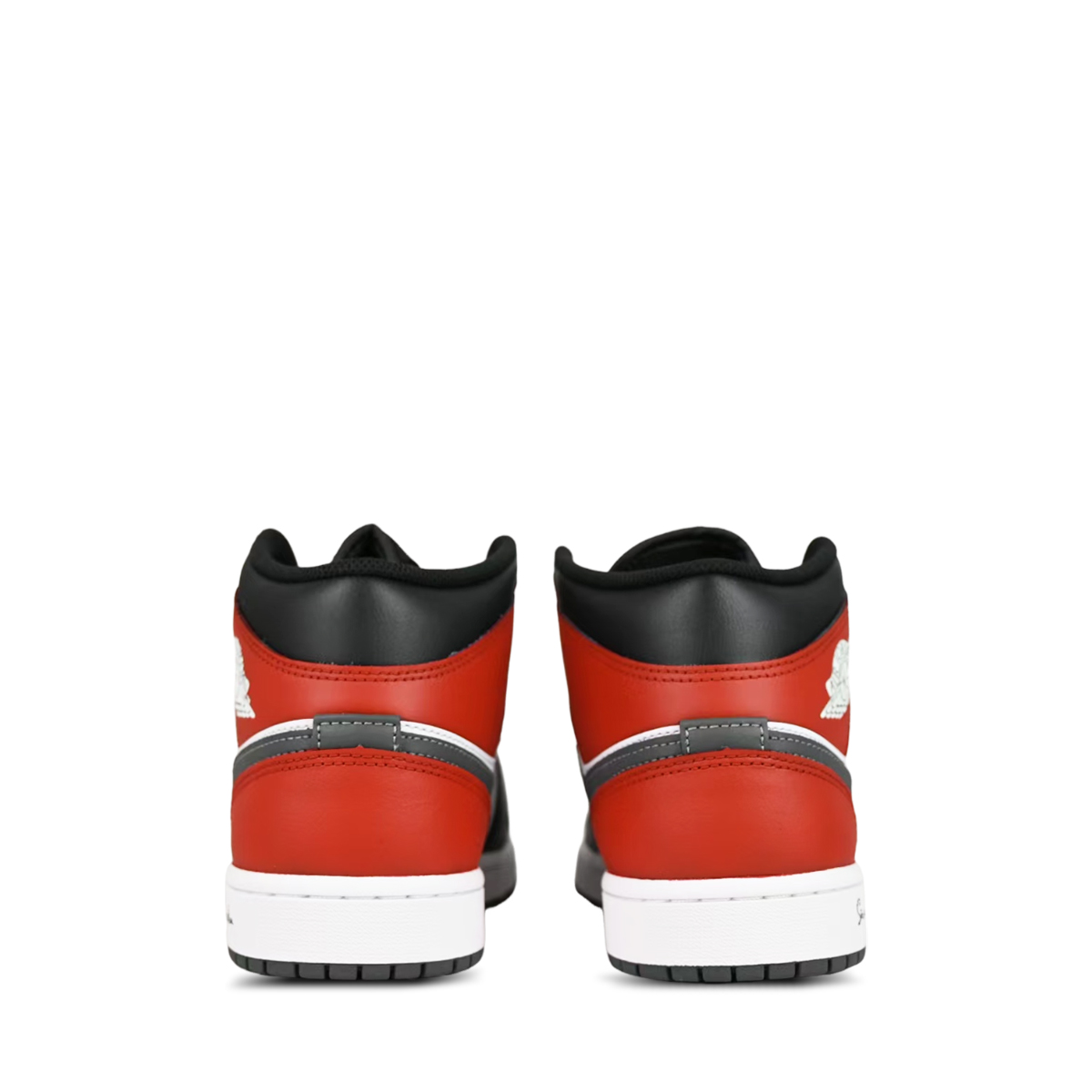 Jordan Air Jordan 1 Abrasion Resistant Abrasion Resistant Mid top Vintage Basketball Shoes Men’s Black White Red