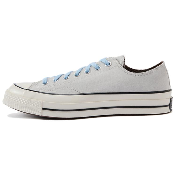 Converse CHUCK TAYLOR Abrasion Resistant Low top Canvas Shoes Unisex Gray