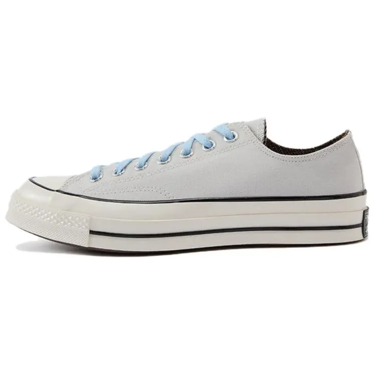 Converse CHUCK TAYLOR Abrasion Resistant Low top Canvas Shoes Unisex Gray