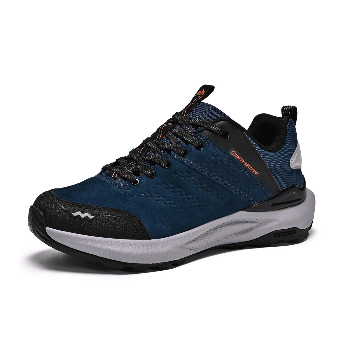 TUTU Slip Resistant Abrasion Resistant Low top Mountaineering Shoes Unisex Lake Blue