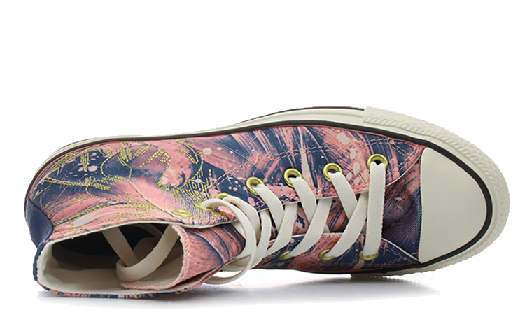 Женские кеды Converse Chuck Taylor All Star (бело-красно-синий) — Белый / красный / синий — фото 5