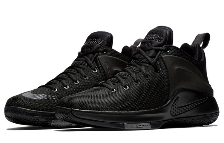 Мужские кроссовки Nike Zoom Witness (черные) — фото 3