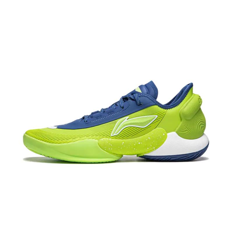 Li Ning Yushuai 18 V2 Cushioning Slip Resistant Abrasion Resistant Lightweight Rebound Low top Basketball Shoes Men's