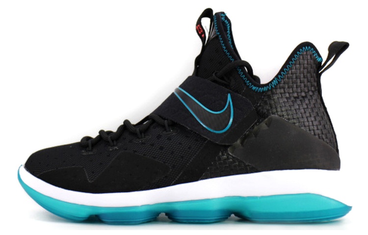 Мужские кроссовки Nike Nike Lebron 14 (черный / синий)