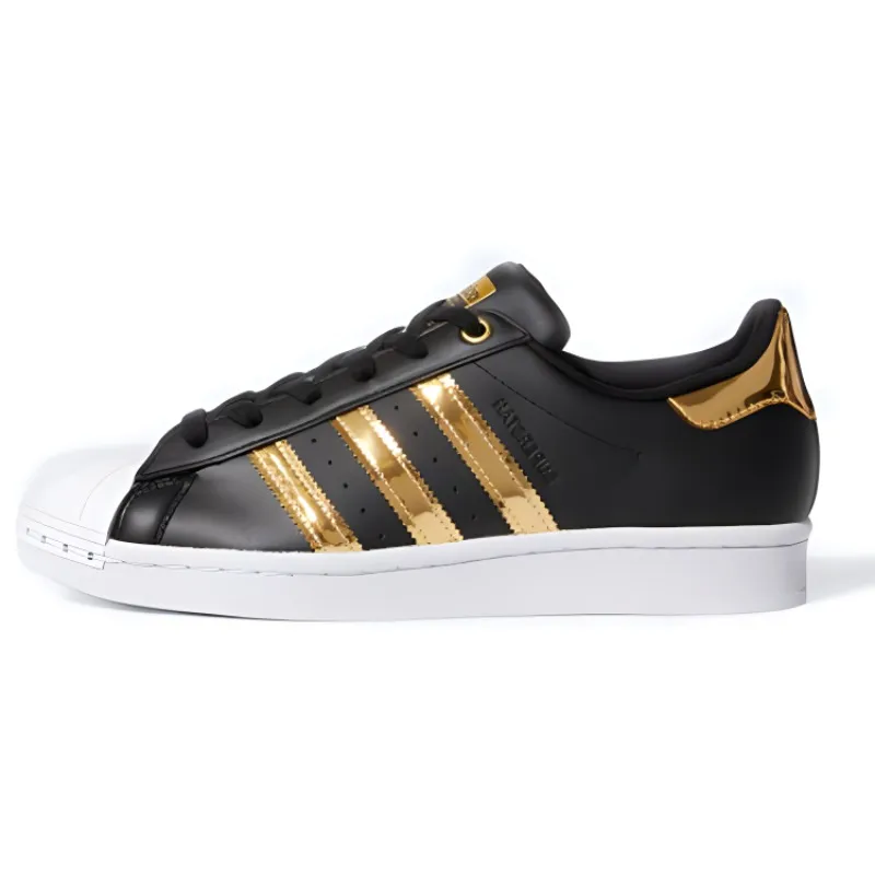 Adidas Originals Superstar Metal Toe 'Black Gold' Women's
