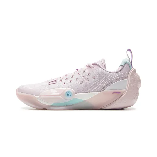 Li Ning All City 13 Low top Basketball Shoes Men's Plain Purple Pink