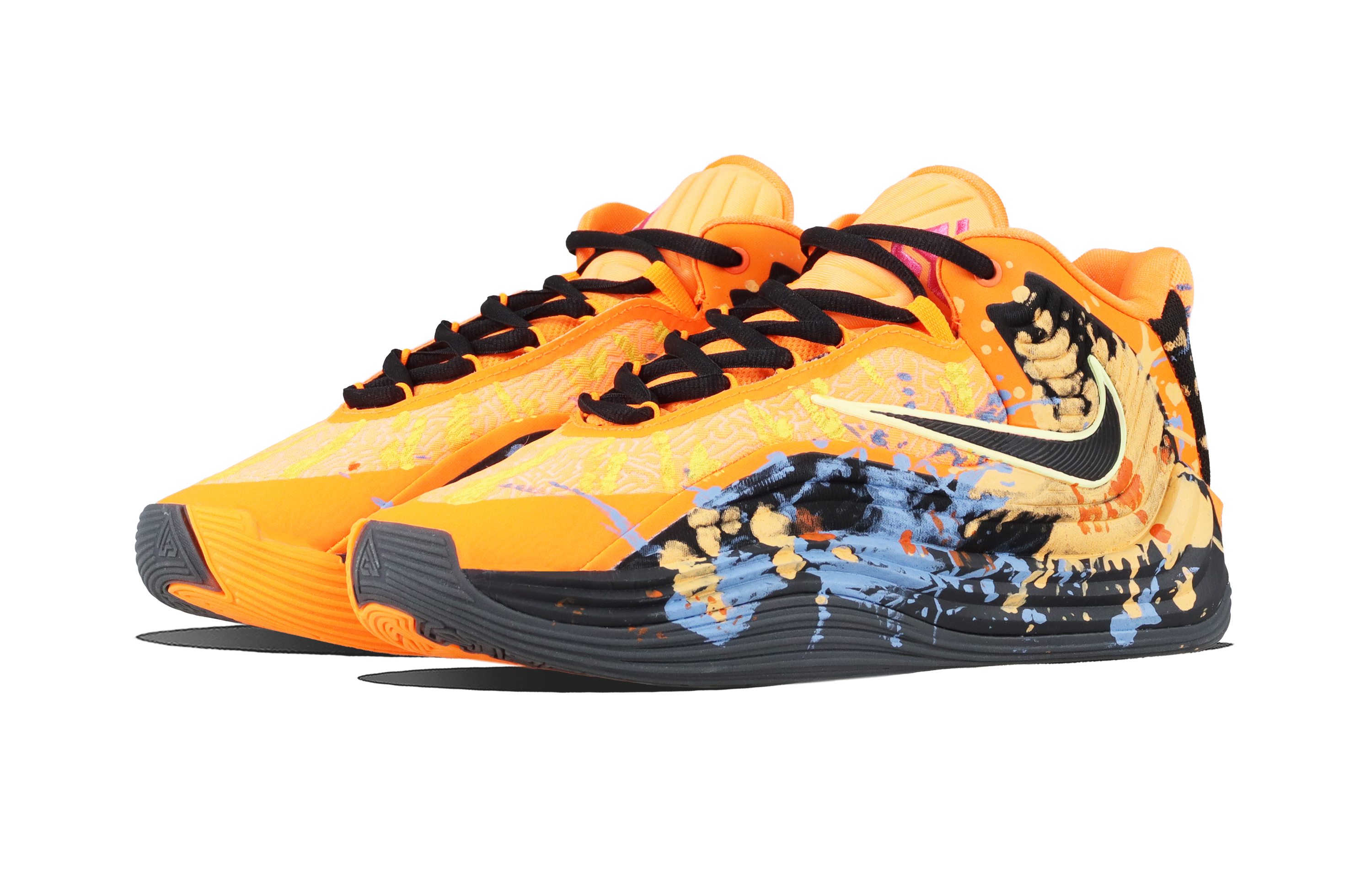 Nike Giannis Freak 7 Dazzling Color Abrasion Resistant Abrasion Resistant Basketball Shoes Unisex