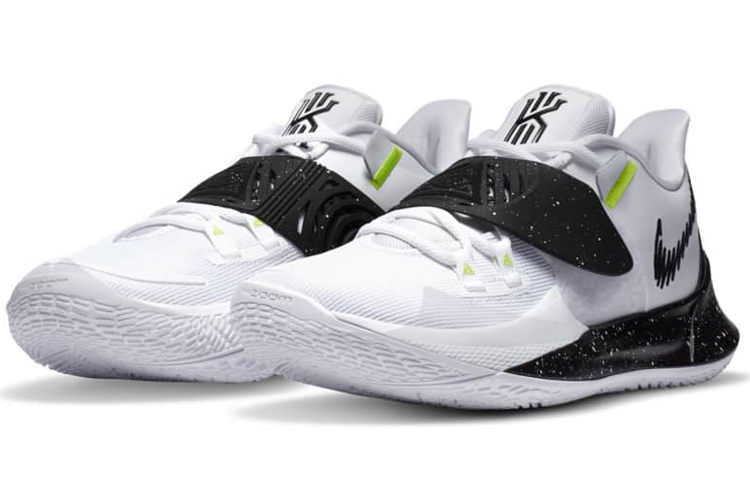 Кроссовки Nike Kyrie Low 3 (черно-белые) — Чёрный / белый — фото 3