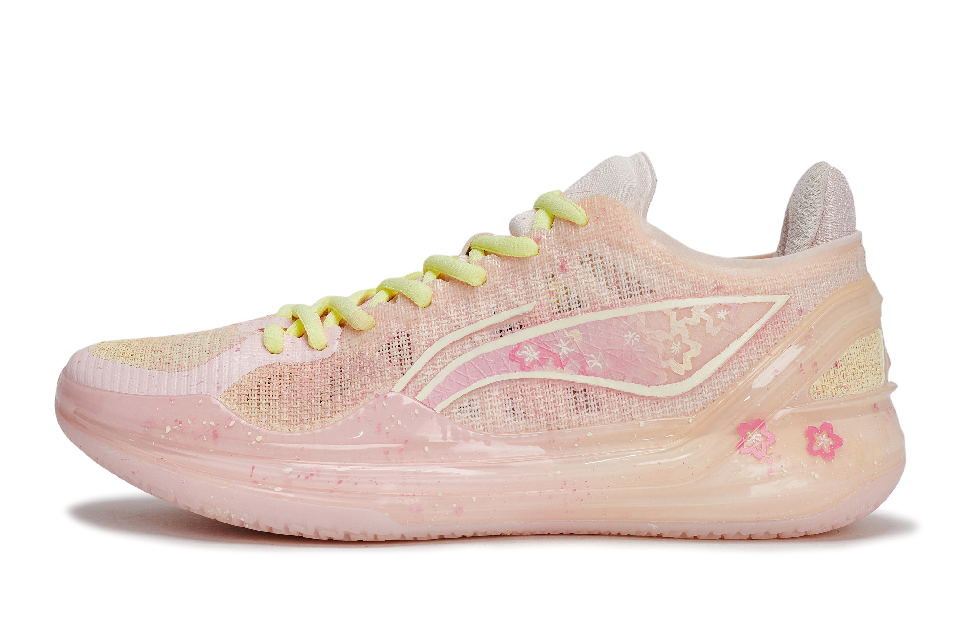 Li Ning Liren 4 V2 Slip Resistant Abrasion Resistant Slip Resistant Abrasion Resistant Low top BOOM Technology