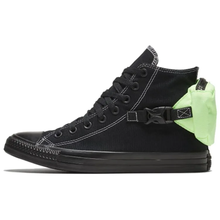 Chuck Taylor All Star Converse Buckle Up High 'Black Ghost Green'