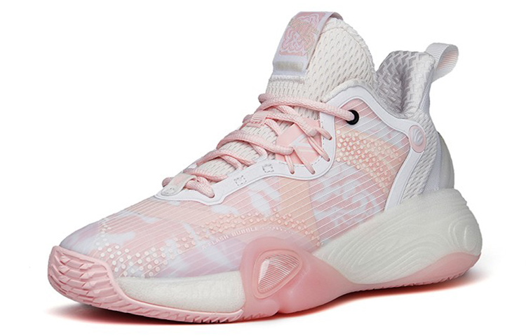 Anta Bubble Bomb Bubble Bomb Textile, TPU Cushioning Slip Resistant Abrasion Resistant Breathable Coverage Support