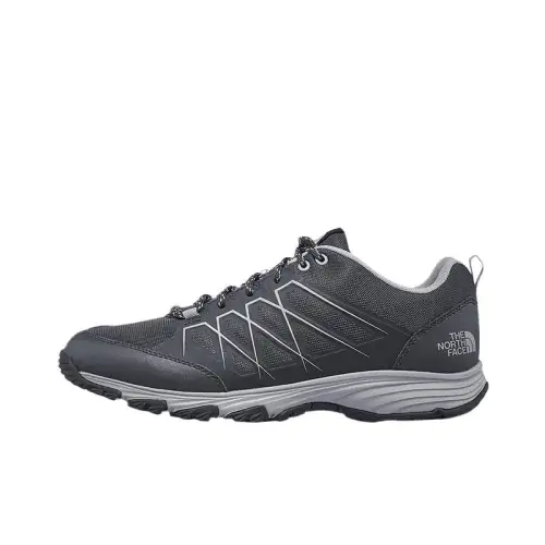 THE NORTH FACE Slip Resistant Low top Hiking Shoes Men's Gray