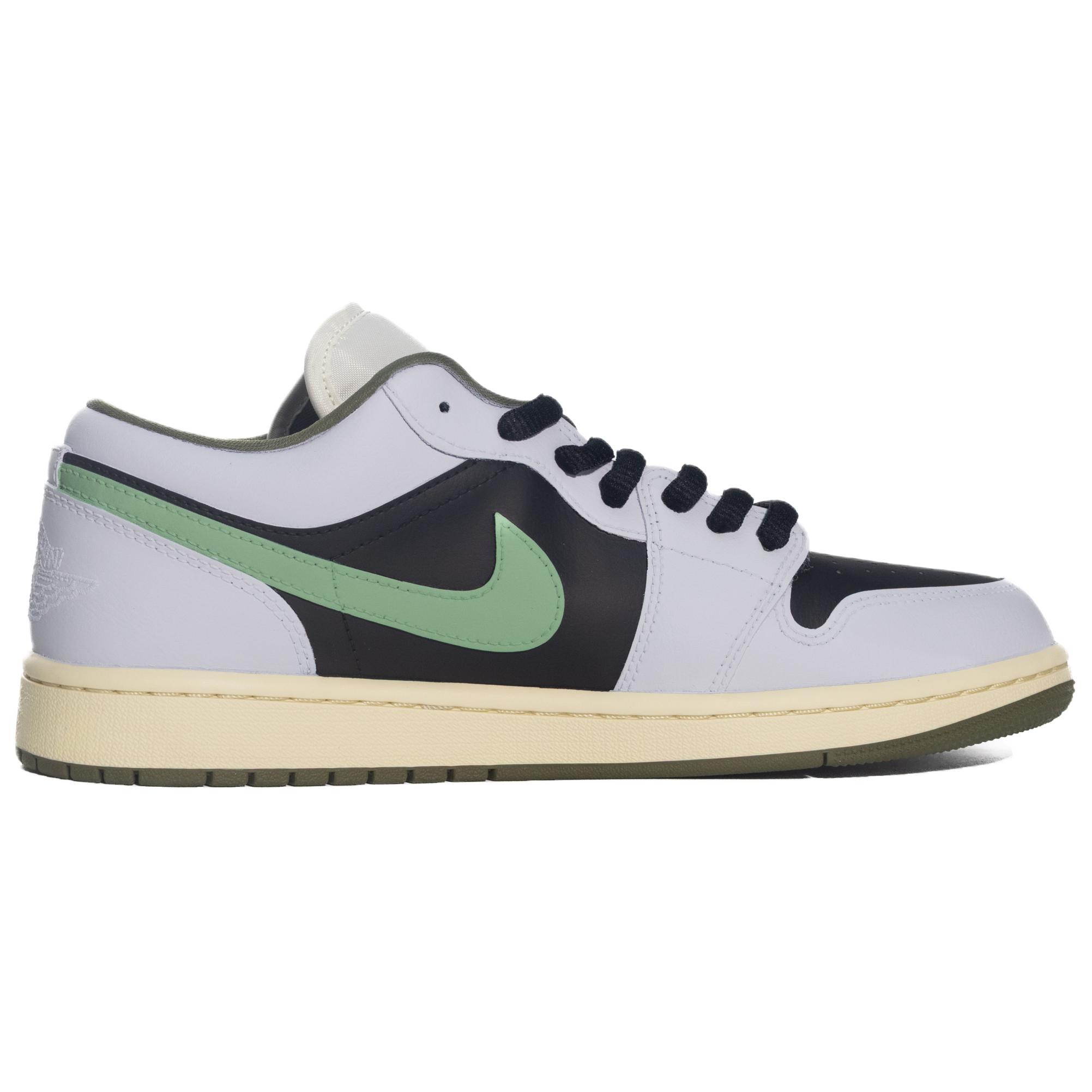 Jordan Air Jordan 1 Leather Comfortable Cushioning Abrasion Resistant Coverage Low top Vintage Basketball Shoes Unisex