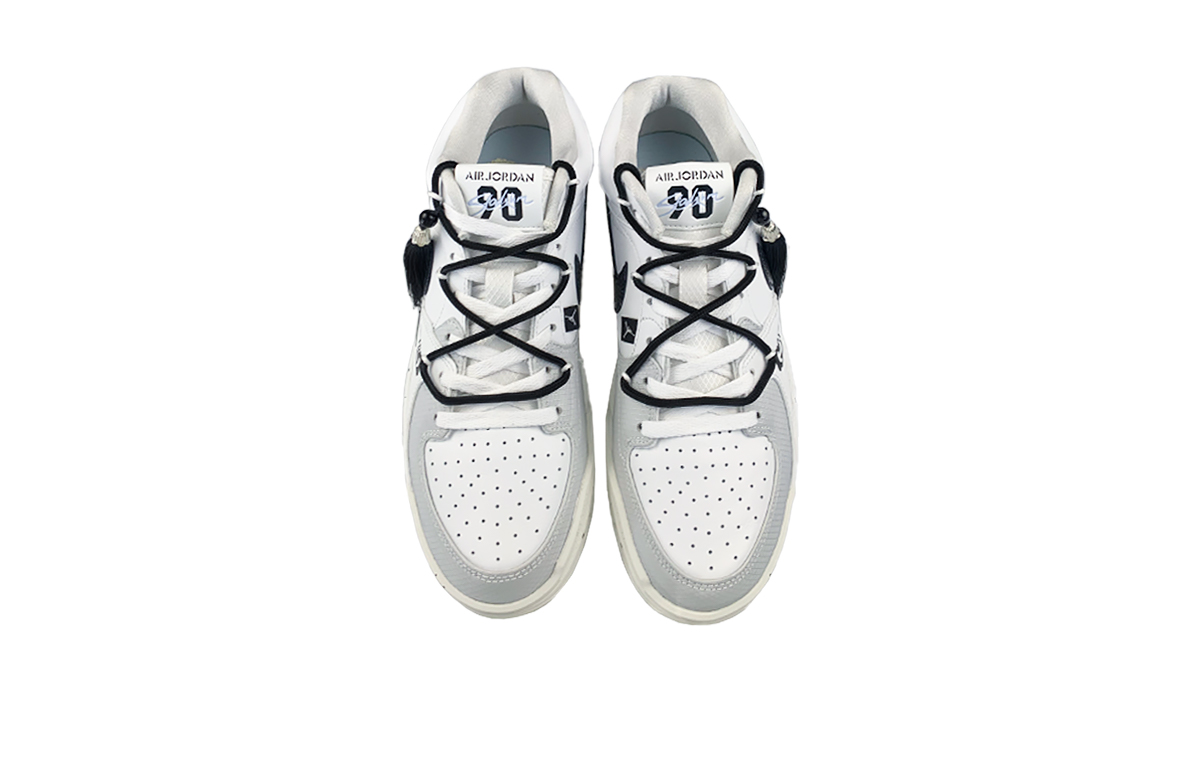 Jordan Stadium 90 Abrasion Resistant Low top Vintage Basketball Shoes Men’s White