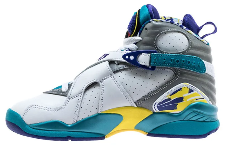 Jordan 8 Retro White Aqua 2019 Women's